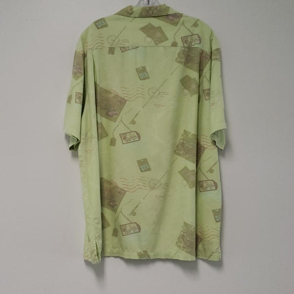 Columbia lime green button-up shirt🍈 - Picture 7 of 9